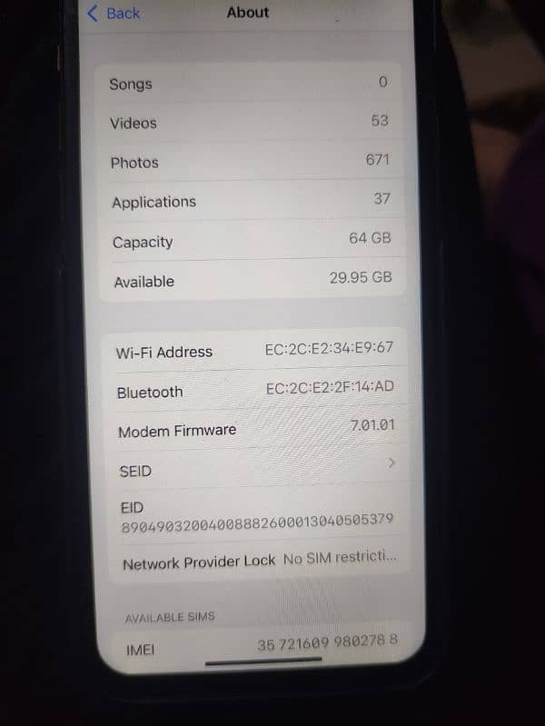 Iphone XS 64GB Non PTA 14