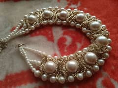 Artificial new heavy Pearl bead necklace