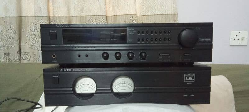 carver power and pre control amp 2