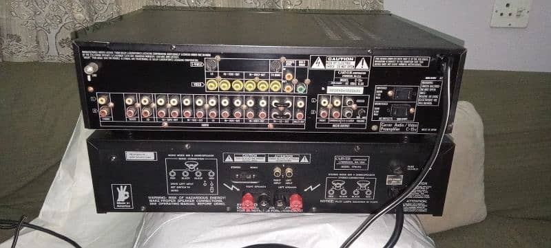 carver power and pre control amp 4