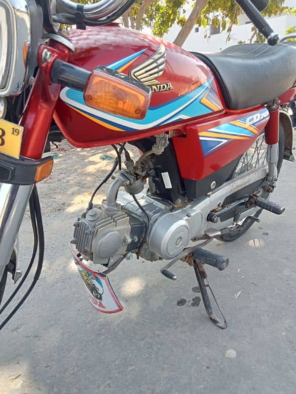 Honda CD 70 2019 FOR SALE 4