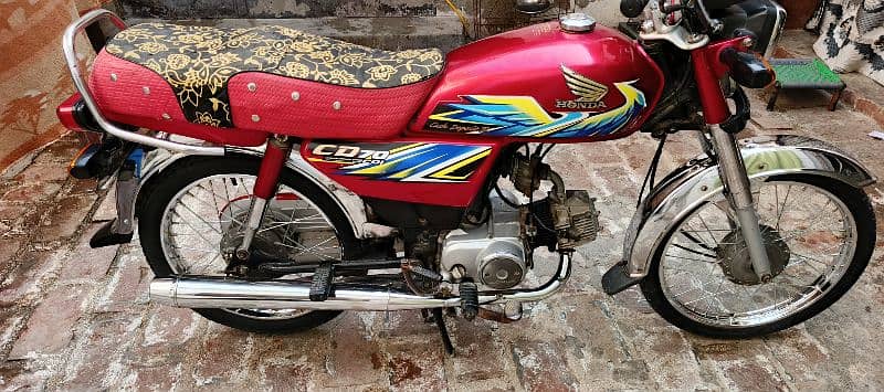 Honda CD 70 model 2021 sukkur number 1