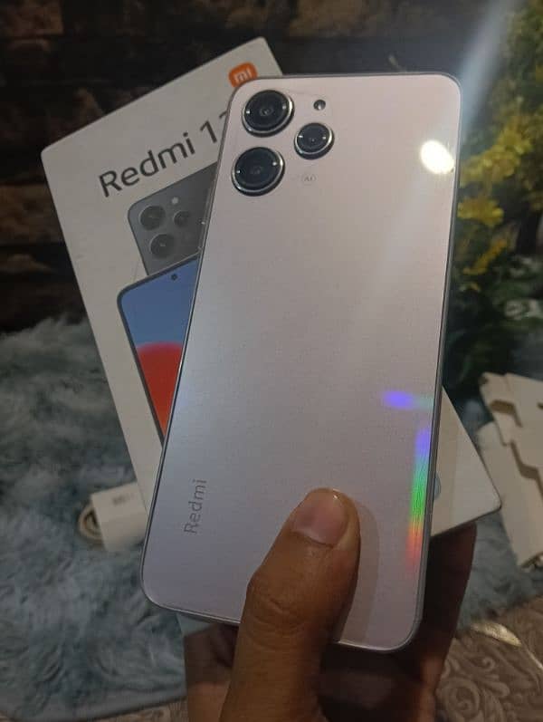 Redmi 12 with Box org Charger 8+128GB 6