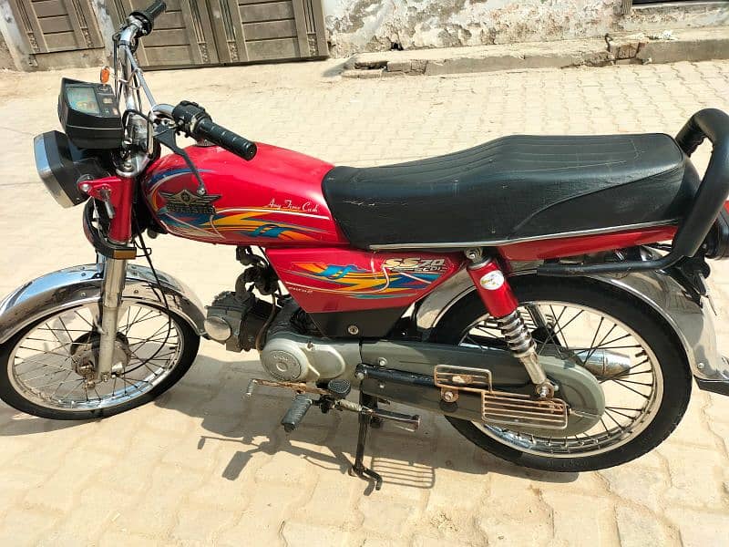 Super star 70 cc Original Condition bike 11