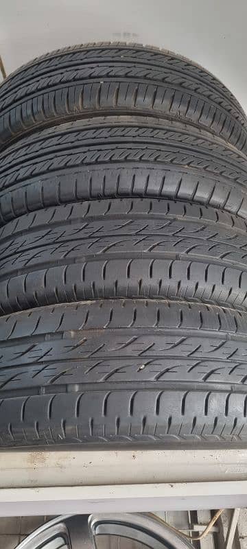 FRESH JAPANESE STOCK RECONDITIONED IMPORTED TYRES 13