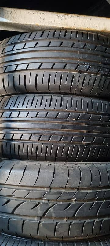 FRESH JAPANESE STOCK RECONDITIONED IMPORTED TYRES 15