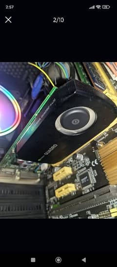 Nvidia quadro 2GB Graphic Card