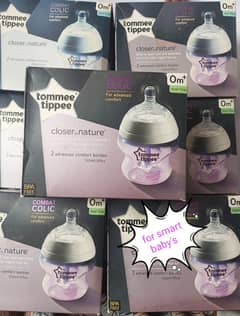 tomme tippee bottles 2 packed