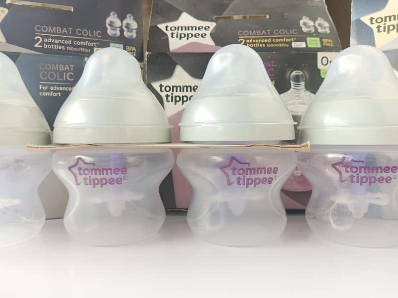 "Tommee Tippee Baby Feeding Bottles - UK Imported (Pack of 2)" 1