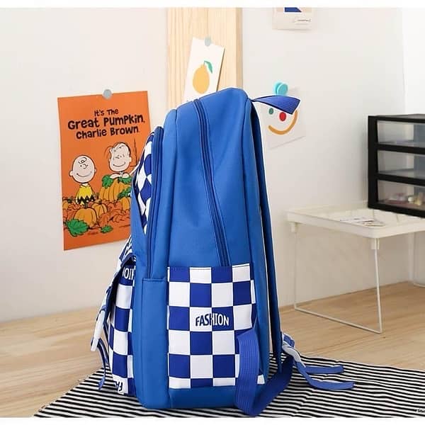 Multipurpose Bagpack 4pcs blue nylon adventure pack 1