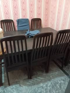 dining table with chairs