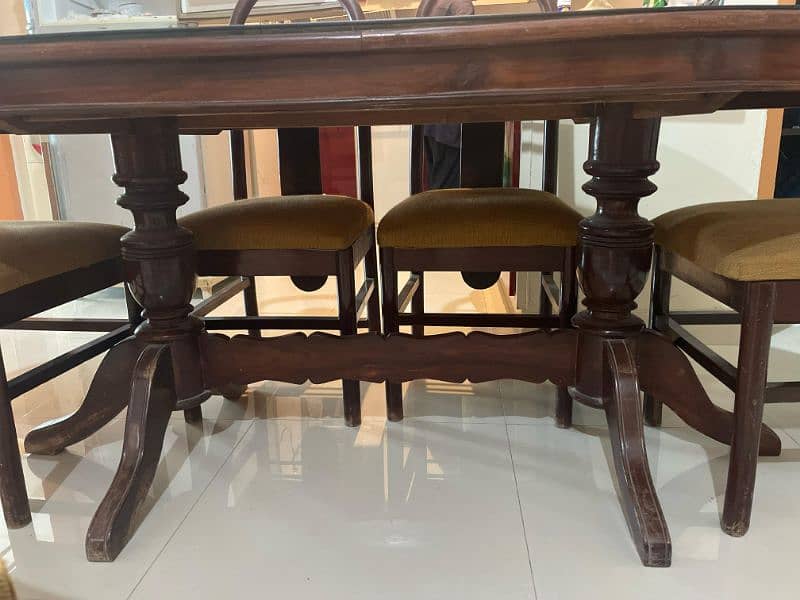 Solid wooden dining table for sale 2