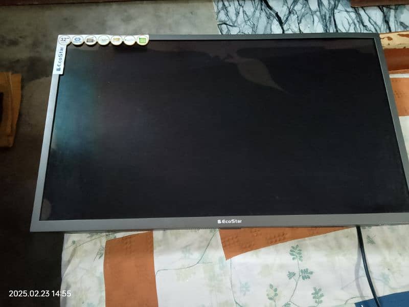 32" ecostar led tv panal break hy baqi ok hy 4