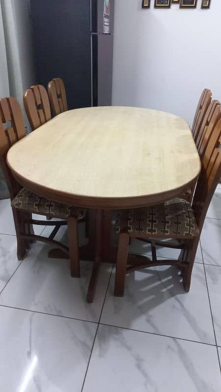 wooden Dinning Table 4