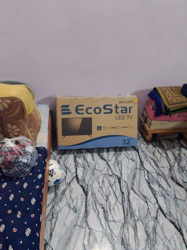 32" ecostar led tv panal break hy baqi ok hy 6