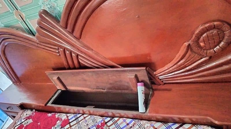 Pure wood material. Good condition. 2