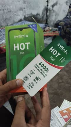 Infinix Hot 10 play 4gb 64 gb