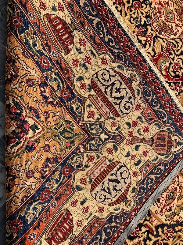 Handmade Vintage Irani Rug | Qaleen Handmade Carpets |10x13 ft Kashmar 1