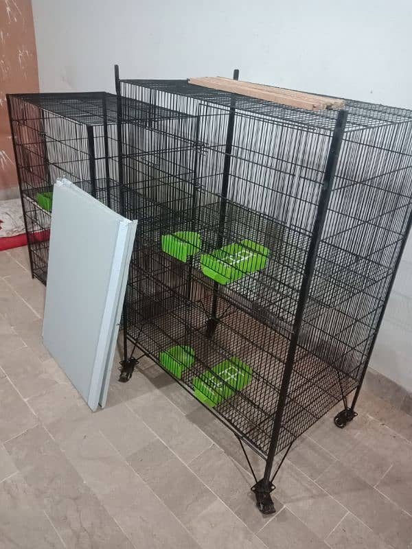 ring neck  trolly cage for sale new cage Hai 0