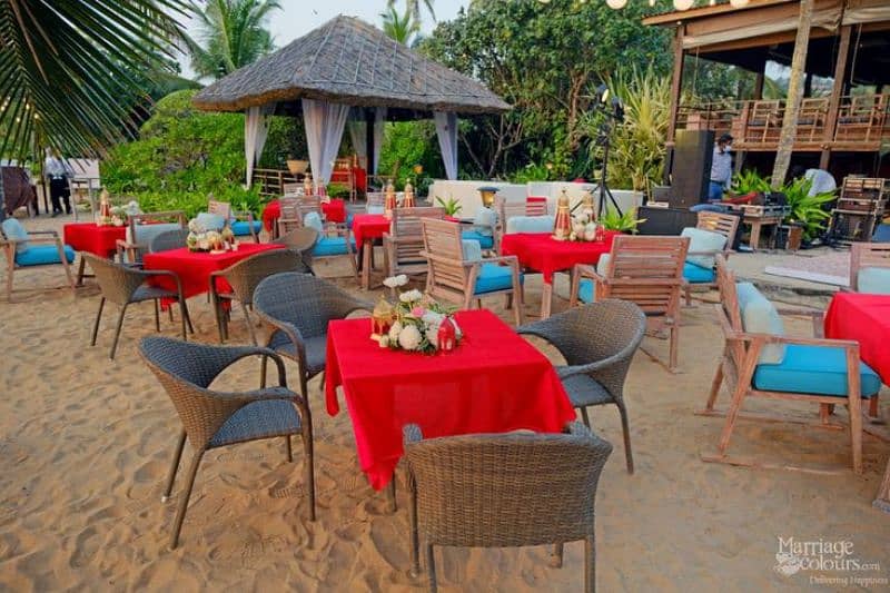 restaurants outdoor rattan chairs sofa new and Repairing 5