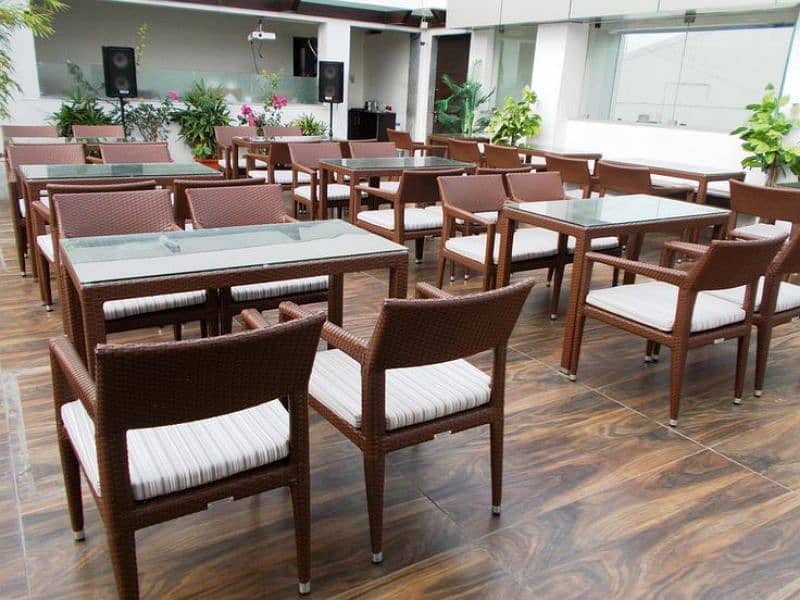 restaurants outdoor rattan chairs sofa new and Repairing 12