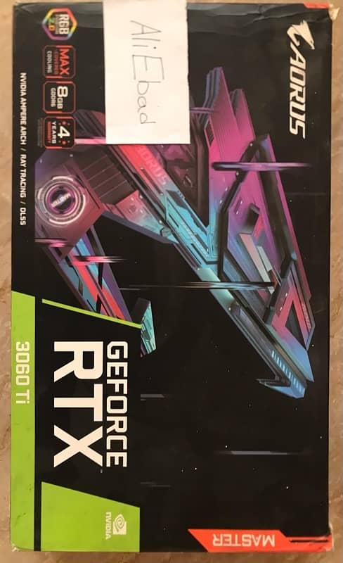 AORUS RTX3060ti master 8