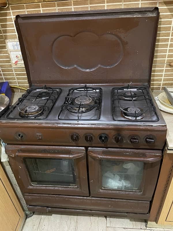 5 Burner Stove with Oven and Grill 0