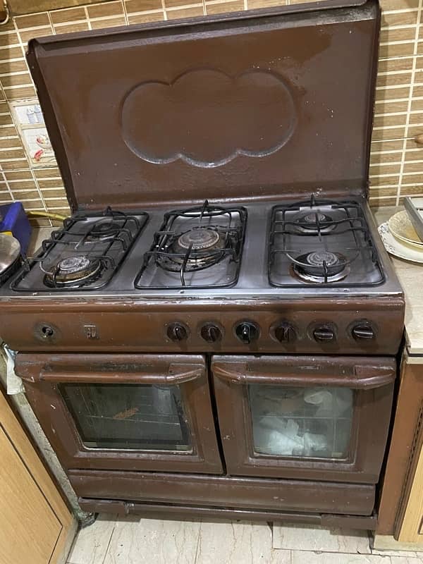 5 Burner Stove with Oven and Grill 2