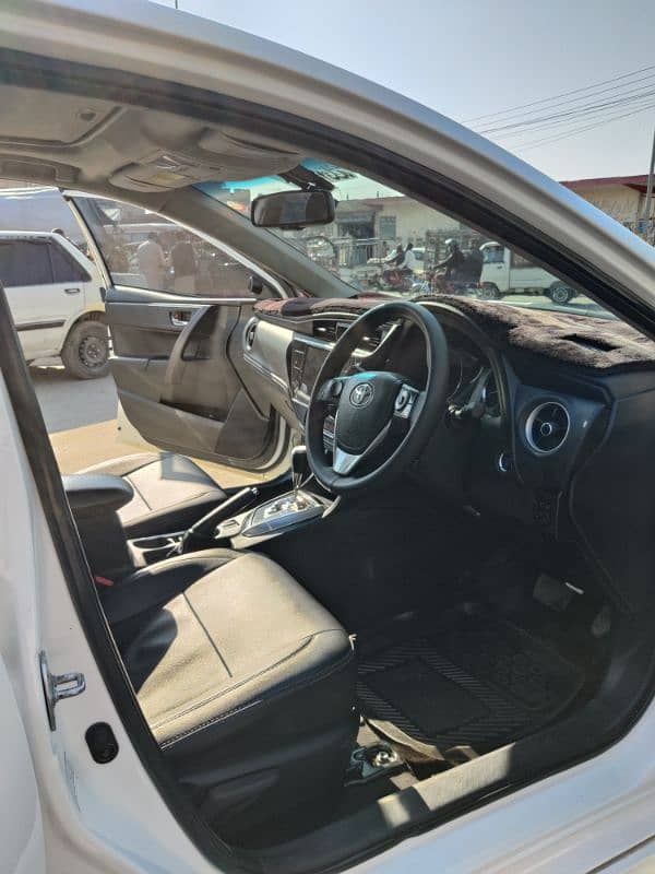 Toyota Altis Grande 2021 black interior full option 6