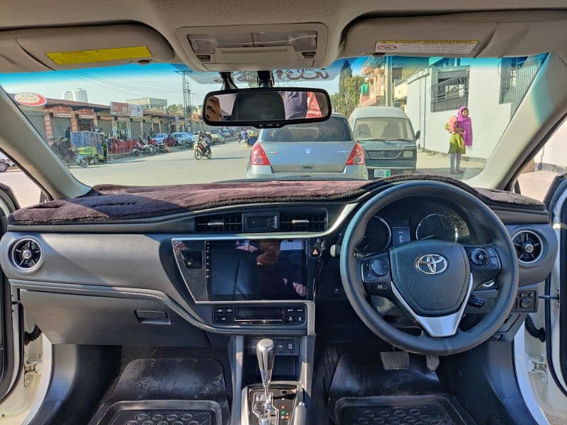 Toyota Altis Grande 2021 black interior full option 12