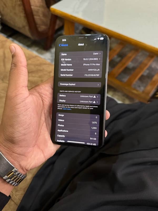 iPhone 11 pro max Pta approve 64gb 4