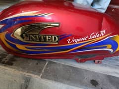 United Bike original tanki/ fuel leak hy