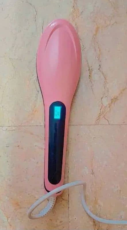 Hair brush straightening 4