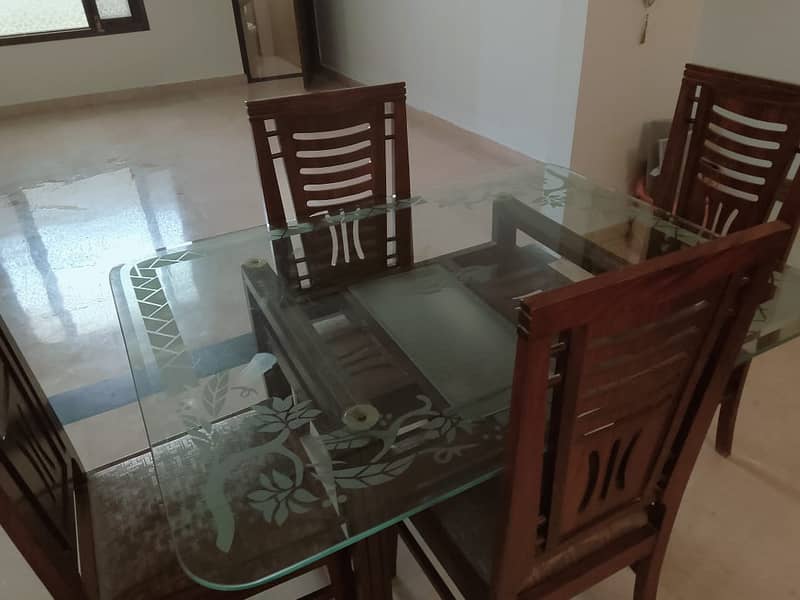 Wooden 4 Seater Dining Table 1