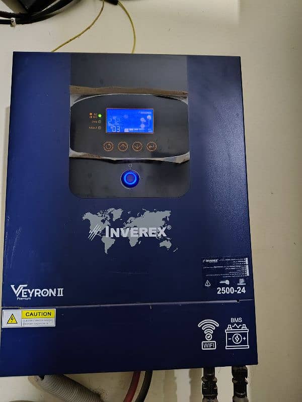 inverex Veyron 2 2.5 KW just 3 month used with open warranty card 1