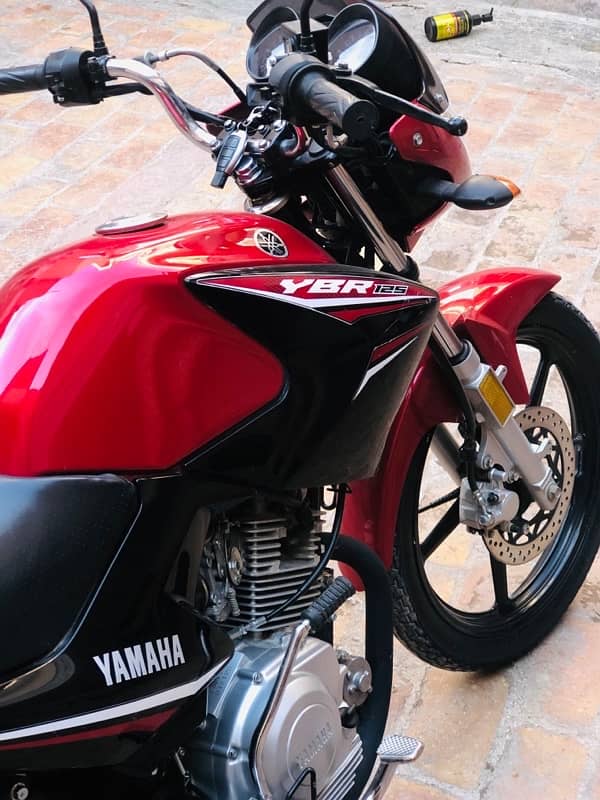 yamaha YBR 125 Red Beauty 17