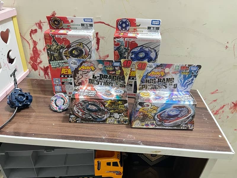 Takara Tomy original L Drago, BB Pegasus & HMS 0