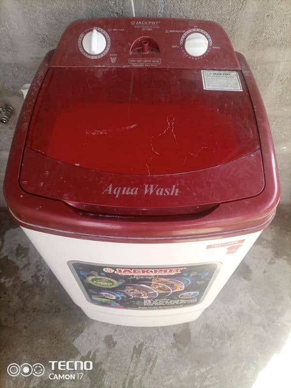 Jackpot washing machine 1