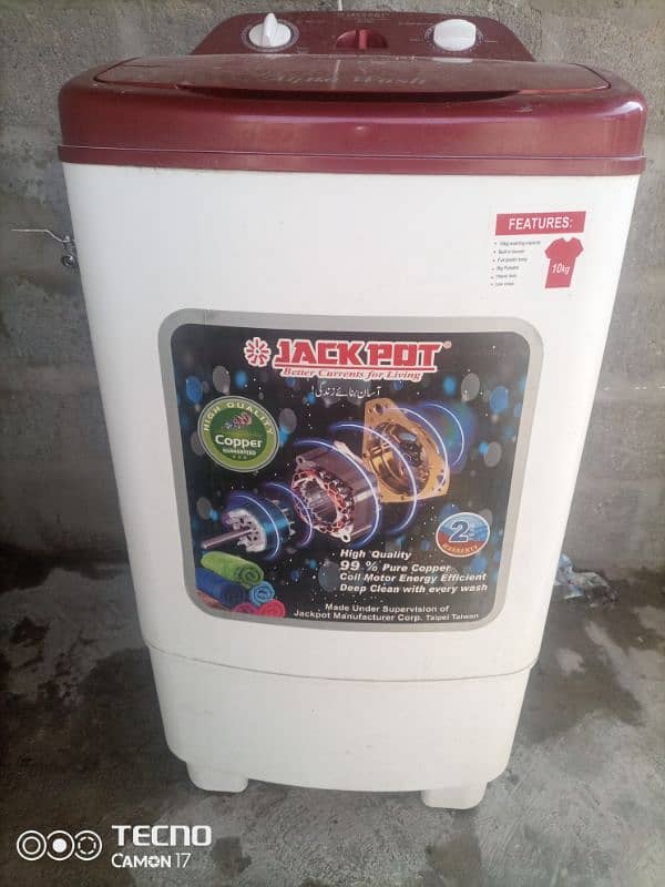 Jackpot washing machine 4