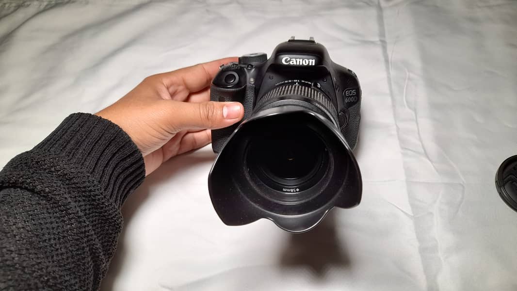 Canon 600D with Kit Lense (EF-S 18-55mm - 3.5 - 5.6 iii) 11