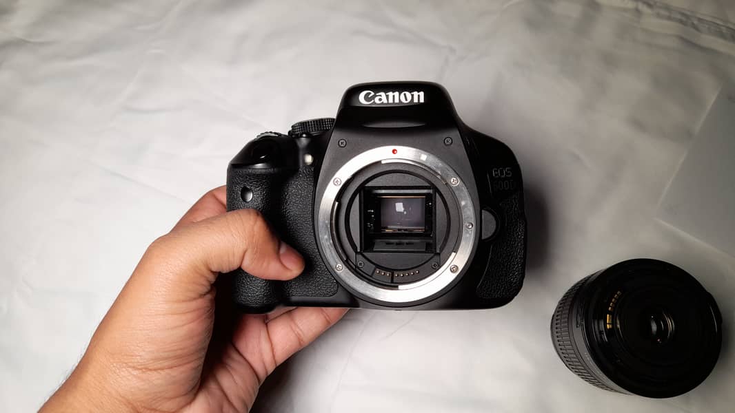 Canon 600D with Kit Lense (EF-S 18-55mm - 3.5 - 5.6 iii) 17