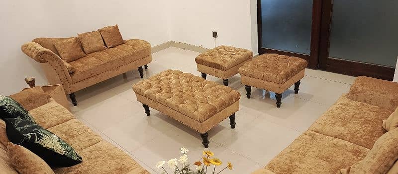 Drawing Room Sofa set with couches 1