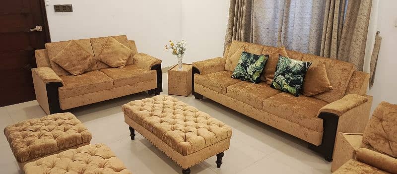 Drawing Room Sofa set with couches 5