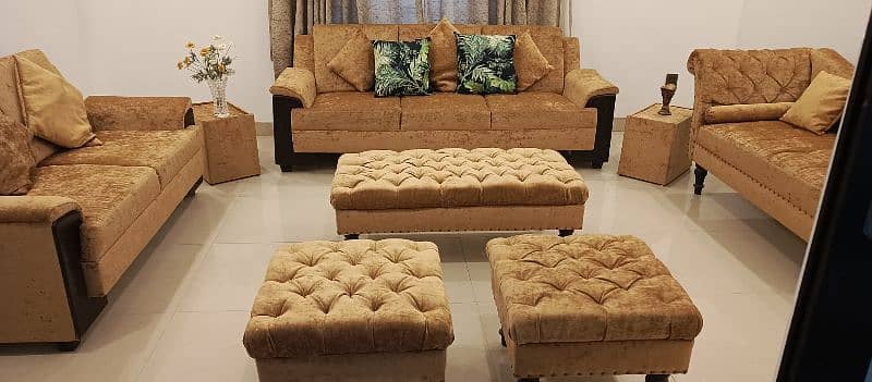 Drawing Room Sofa set with couches 7