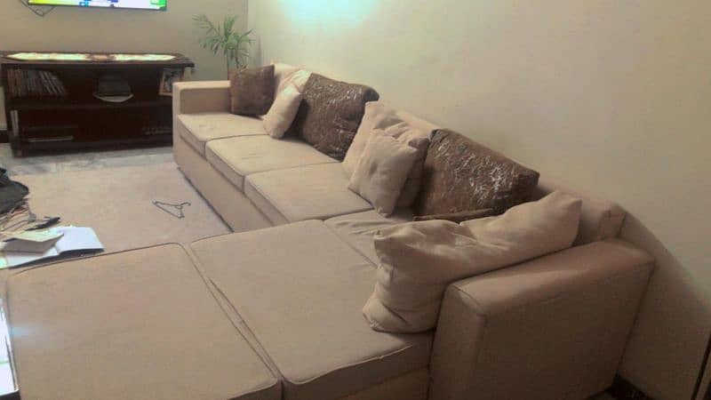 L shape sofa 2