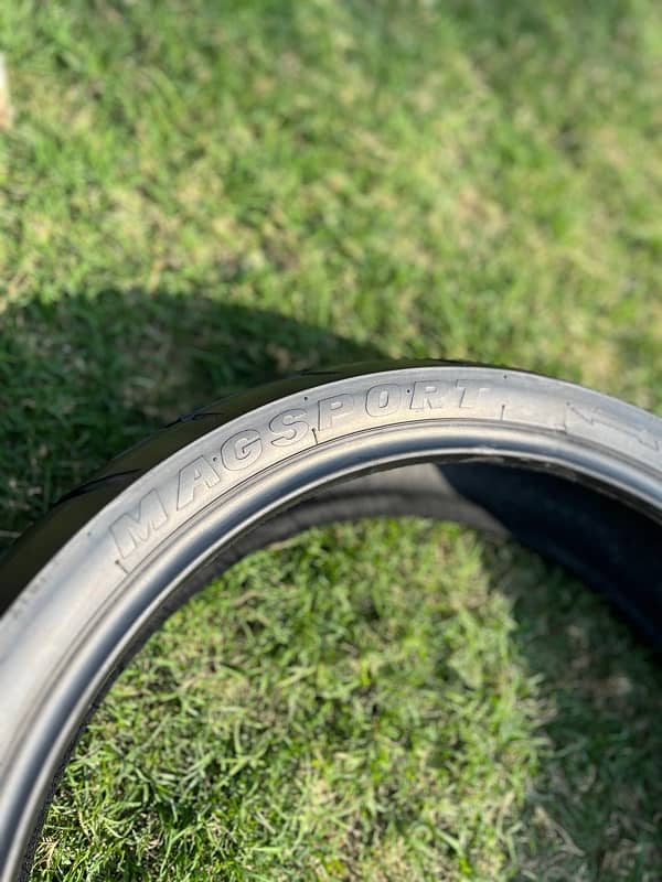 140/60/70 Magsport tubeless tyre (slightly used) 2