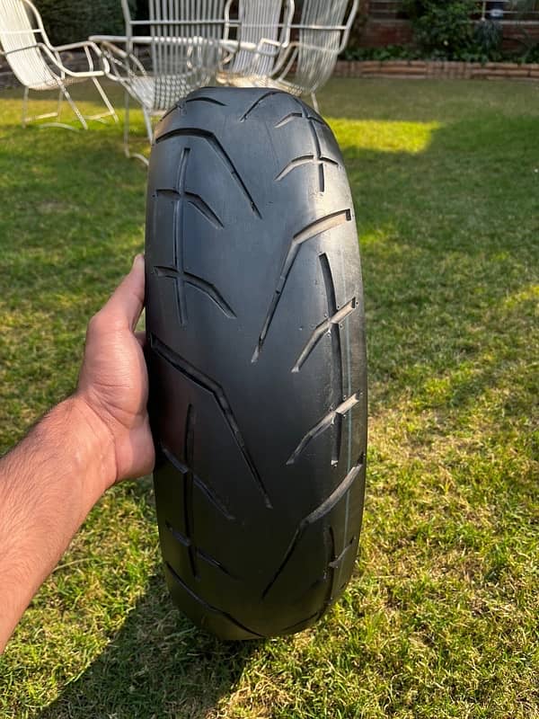 140/60/70 Magsport tubeless tyre (slightly used) 3