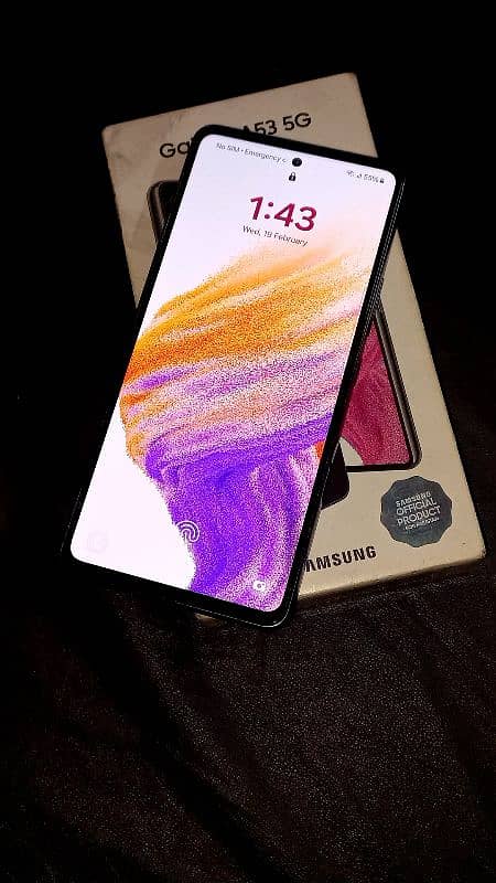 samsung a53 5g 8/128gb neat and clean 1