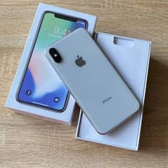 iPhone x 64 GB full box PTA approved 03221239496