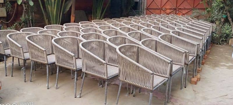 outdoor rattan furniture restaurant chairs sofa new and Repairing 8